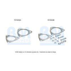 Exhaust Pipe Fitting Kit BM CATALYSTS FK70232