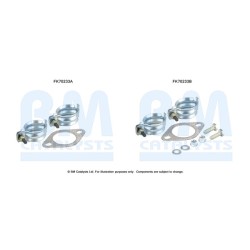 Exhaust Pipe Fitting Kit BM CATALYSTS FK70233