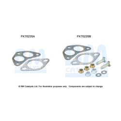 Exhaust Pipe Fitting Kit BM CATALYSTS FK70235