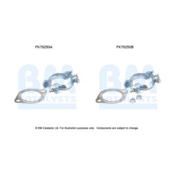 Exhaust Pipe Fitting Kit BM CATALYSTS FK70250