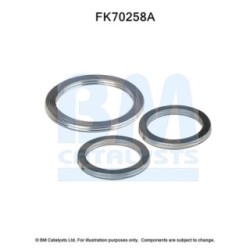 Exhaust Pipe Fitting Kit BM CATALYSTS FK70258
