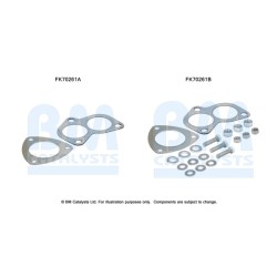 Exhaust Pipe Fitting Kit BM CATALYSTS FK70261