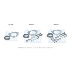 Exhaust Pipe Fitting Kit BM CATALYSTS FK70274 BM CATALYSTS