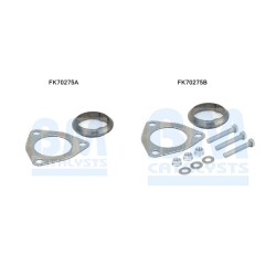 Exhaust Pipe Fitting Kit BM CATALYSTS FK70275