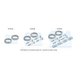 Exhaust Pipe Fitting Kit BM CATALYSTS FK70278 BM CATALYSTS