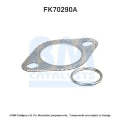 Exhaust Pipe Fitting Kit BM CATALYSTS FK70290