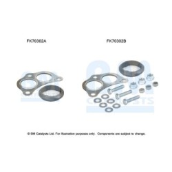 Exhaust Pipe Fitting Kit BM CATALYSTS FK70302