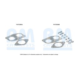 Exhaust Pipe Fitting Kit BM CATALYSTS FK70305