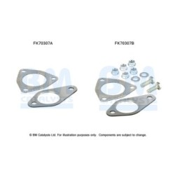 Exhaust Pipe Fitting Kit BM CATALYSTS FK70307