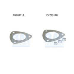 Exhaust Pipe Fitting Kit BM CATALYSTS FK70311
