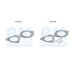Exhaust Pipe Fitting Kit BM CATALYSTS FK70312