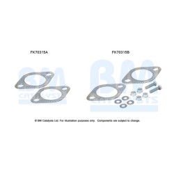 Exhaust Pipe Fitting Kit BM CATALYSTS FK70315