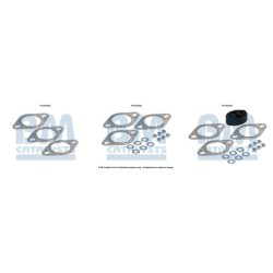Exhaust Pipe Fitting Kit BM CATALYSTS FK70345 BM CATALYSTS