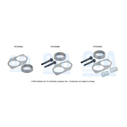 Exhaust Pipe Fitting Kit BM CATALYSTS FK70346 BM CATALYSTS