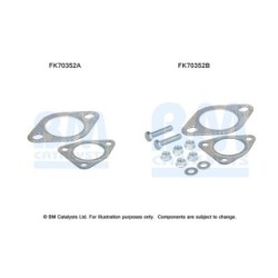 Exhaust Pipe Fitting Kit BM CATALYSTS FK70352