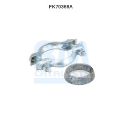 Exhaust Pipe Fitting Kit BM CATALYSTS FK70366