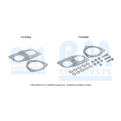 Exhaust Pipe Fitting Kit BM CATALYSTS FK70380