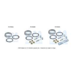 Exhaust Pipe Fitting Kit BM CATALYSTS FK70392 BM CATALYSTS