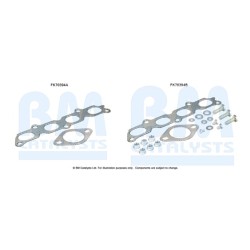 Exhaust Pipe Fitting Kit BM CATALYSTS FK70394