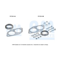 Exhaust Pipe Fitting Kit BM CATALYSTS FK70414