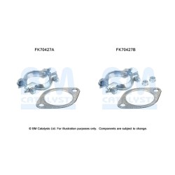 Exhaust Pipe Fitting Kit BM CATALYSTS FK70427