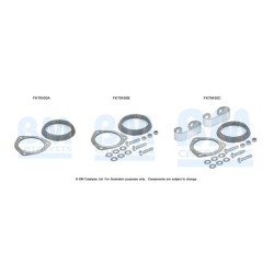 Exhaust Pipe Fitting Kit BM CATALYSTS FK70430 BM CATALYSTS