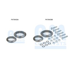 Exhaust Pipe Fitting Kit BM CATALYSTS FK70433