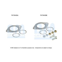 Exhaust Pipe Fitting Kit BM CATALYSTS FK70435