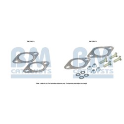 Exhaust Pipe Fitting Kit BM CATALYSTS FK70437