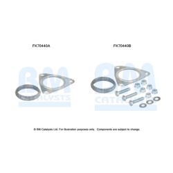 Exhaust Pipe Fitting Kit BM CATALYSTS FK70440