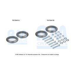 Exhaust Pipe Fitting Kit BM CATALYSTS FK70441