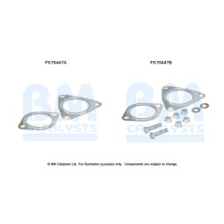 Exhaust Pipe Fitting Kit BM CATALYSTS FK70447