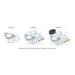 Exhaust Pipe Fitting Kit BM CATALYSTS FK70450 BM CATALYSTS
