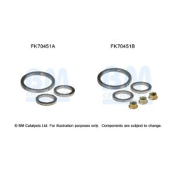 Exhaust Pipe Fitting Kit BM CATALYSTS FK70451