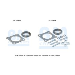 Exhaust Pipe Fitting Kit BM CATALYSTS FK70454