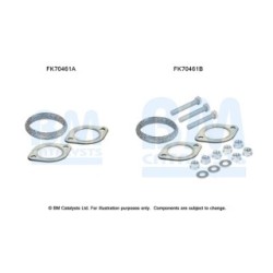 Exhaust Pipe Fitting Kit BM CATALYSTS FK70461