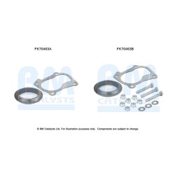 Exhaust Pipe Fitting Kit BM CATALYSTS FK70463