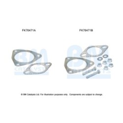 Exhaust Pipe Fitting Kit BM CATALYSTS FK70471