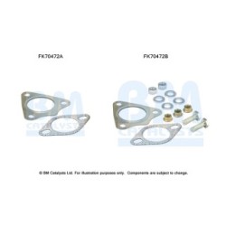 Exhaust Pipe Fitting Kit BM CATALYSTS FK70472