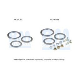 Exhaust Pipe Fitting Kit BM CATALYSTS FK70479