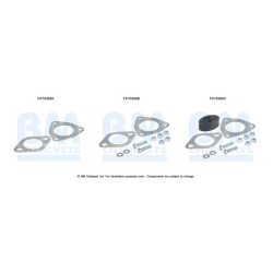 Exhaust Pipe Fitting Kit BM CATALYSTS FK70488 BM CATALYSTS