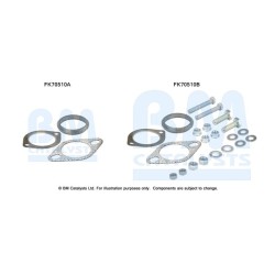 Exhaust Pipe Fitting Kit BM CATALYSTS FK70510