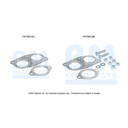 Exhaust Pipe Fitting Kit BM CATALYSTS FK70512