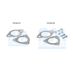 Exhaust Pipe Fitting Kit BM CATALYSTS FK70517