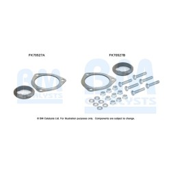 Exhaust Pipe Fitting Kit BM CATALYSTS FK70527