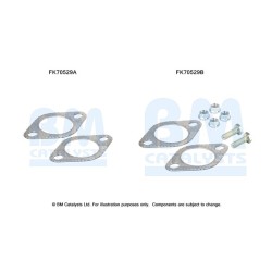 Exhaust Pipe Fitting Kit BM CATALYSTS FK70529