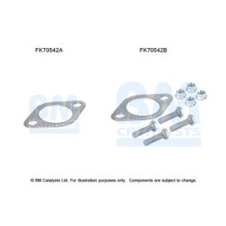 Exhaust Pipe Fitting Kit BM CATALYSTS FK70542