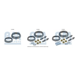 Exhaust Pipe Fitting Kit BM CATALYSTS FK70548 BM CATALYSTS