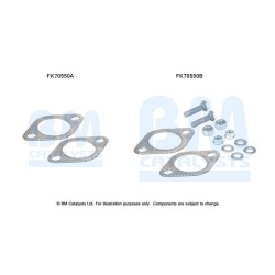 Exhaust Pipe Fitting Kit BM CATALYSTS FK70550