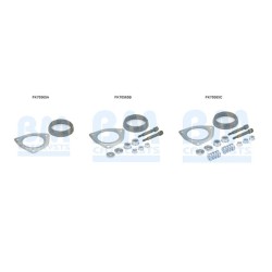 Exhaust Pipe Fitting Kit BM CATALYSTS FK70565 BM CATALYSTS